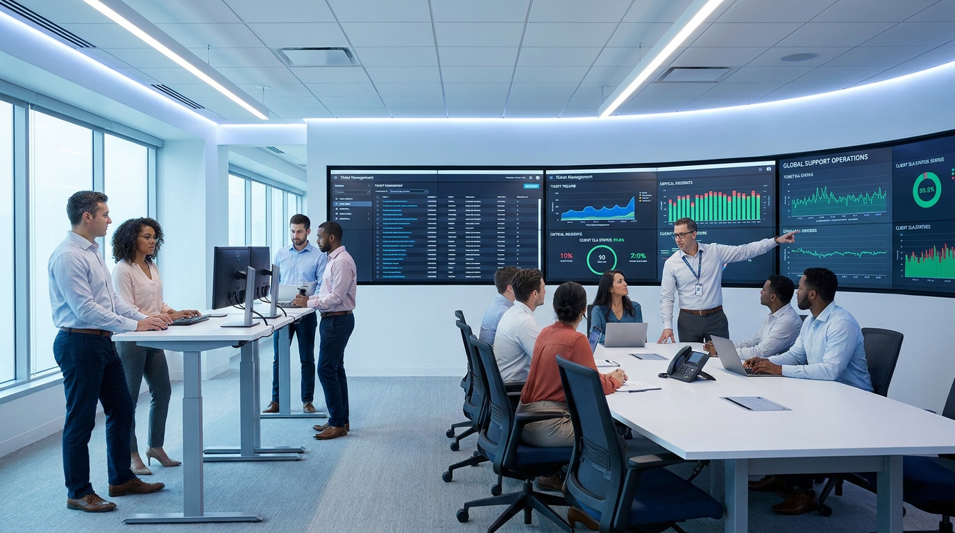 Solución Kuboz ERP para Servicios & Helpdesk